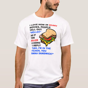 Scary Movie Hallo Lustiges T-Shirt