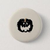 Scary Pumpkin Button (Vorderseite)