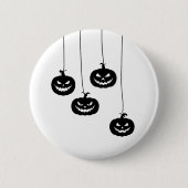 Scary Pumpkin hanging Button (Vorderseite)