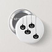 Scary Pumpkin hanging Button (Vorne & Hinten)