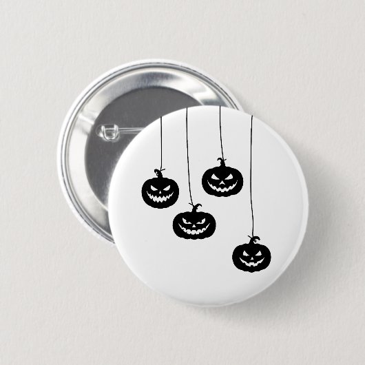 Scary Pumpkin hanging Button (Vorne & Hinten)