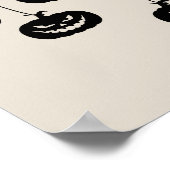 Scary Pumpkin hanging Poster (Ecke)