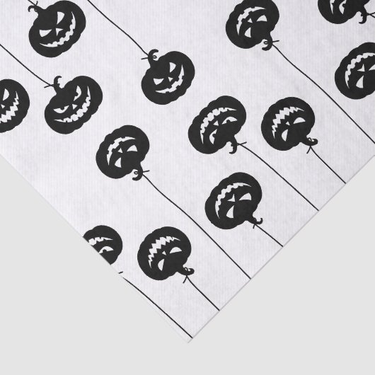 Scary Pumpkin hanging Seidenpapier (Ausschnitt)