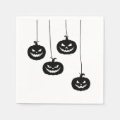 Scary Pumpkin hanging Serviette (Vorderseite)