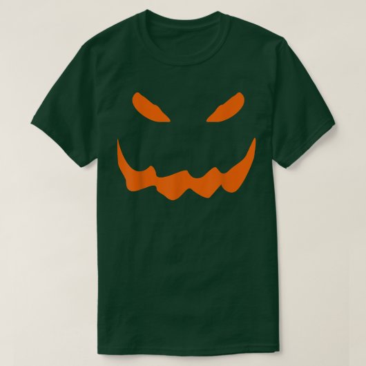 Scary Pumpkin JackOLantern  T-Shirt (Design vorne)