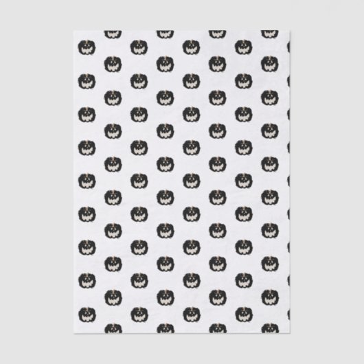Scary Pumpkin Seidenpapier (Vorderseite)