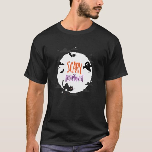Scary Receptionist T-Shirt (Vorderseite)