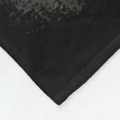 Scary Skeleton Hands Heart Sign Funny Halloween Co Fleecedecke (Ecke)