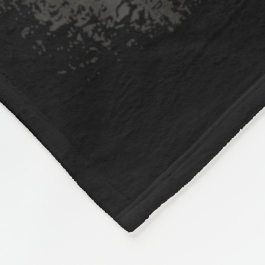 Scary Skeleton Hands Heart Sign Funny Halloween Co Fleecedecke (Ecke)