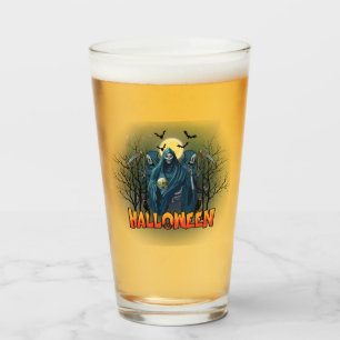 Scary Skeleton Night Halloween, mein Halloween Moo Glas