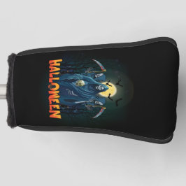 Scary Skeleton Night Halloween, mein Halloween Moo Golf Headcover