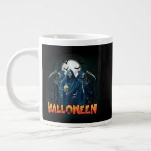 Scary Skeleton Night Halloween, mein Halloween Moo Jumbo-Tasse