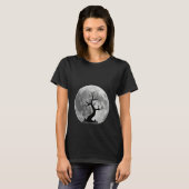 Scary tree in the Moon Halloween Costumes T-Shirt (Vorne ganz)
