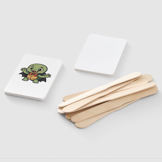 Scary turtle vampire Halloween Oversized T-Shirt Fächer (Non-assembled)