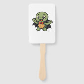 Scary turtle vampire Halloween Oversized T-Shirt Fächer (Vorderseite)