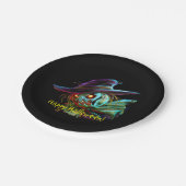 ScaryCrow-Papierplatte Pappteller (Schrägansicht)