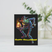 ScaryCrow-Postkarte Postkarte (Stehend Vorderseite)