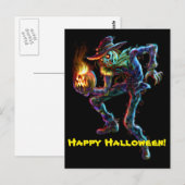 ScaryCrow-Postkarte Postkarte (Vorne/Hinten)