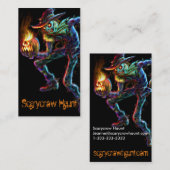 Scarycrow Vogelscheuche-Visitenkarte Visitenkarte (Vorne/Hinten)