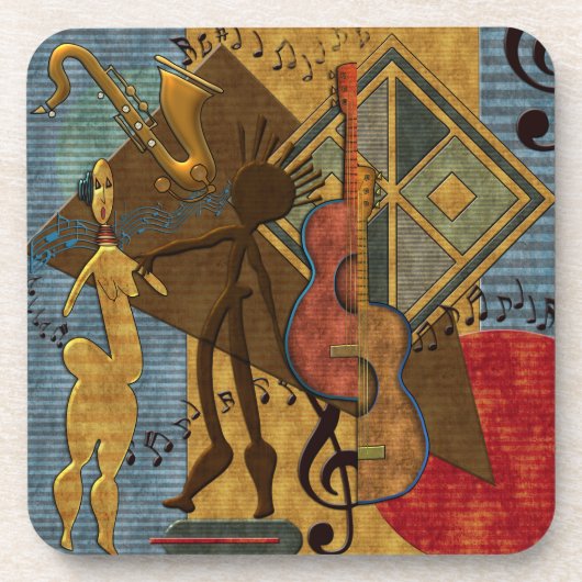 Scat Master-Set mit 6 Untersetzer (Vorderseite)