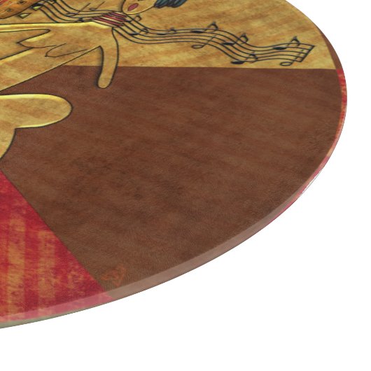 Scat Masters (Jazz Series Pt. 6) Charcuterie Board Schneidebrett (Ecke)