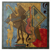 Scat Masters (Jazz Series Pt. 6) Keramik Fliese (Vorderseite)