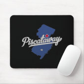 Scataway New Jersey Nj Map Mousepad (Mit Mouse)