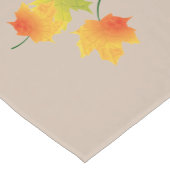 Scated Herbst Leaves Table Runner Kurzer Tischläufer (Ecke)