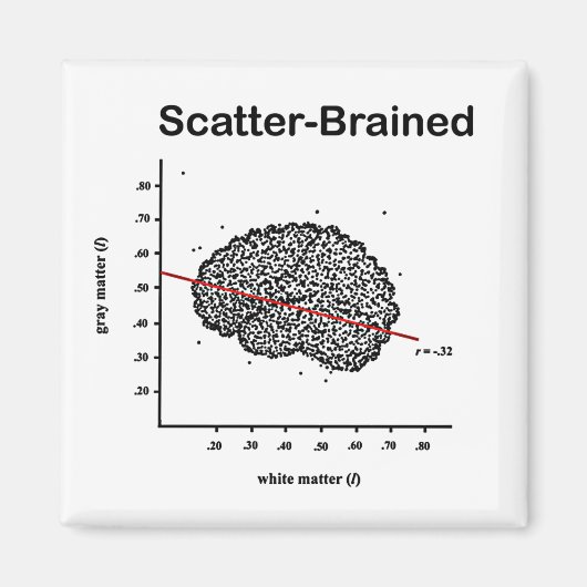 Scatter-Brained Magnet (Vorne)