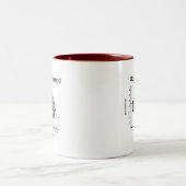 Scatter-Brained Zweifarbige Tasse (Mittel)