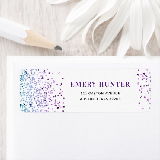 Scatter Glitzer Blau und Lila (Insitu)