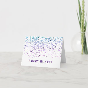 Scatter Glitzer Blau und Lila