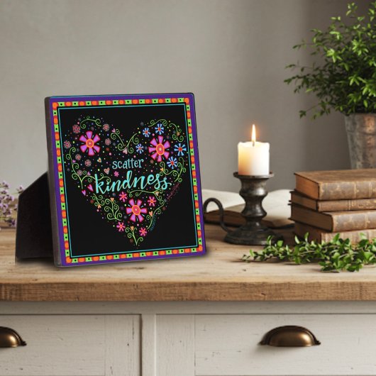 Scatter Kindness Fotoplatte
