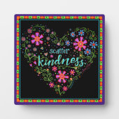 Scatter Kindness Fotoplatte (Vorderseite)