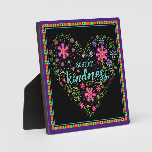 Scatter Kindness Fotoplatte (Vorderseite)