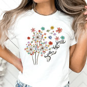 Scatter-Kindness-Shirt, Positivität T-Shirt