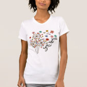 Scatter-Kindness-Shirt, Positivität T-Shirt (Vorderseite)