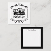 Scatter Samen der Güte Wort Kunst Mitteilungskarte (Vorne/Hinten)
