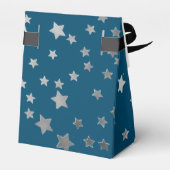 Scatter Stars on Blue Geschenkschachtel (Rückseite)