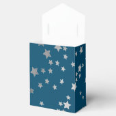 Scatter Stars on Blue Geschenkschachtel (Geöffnet)