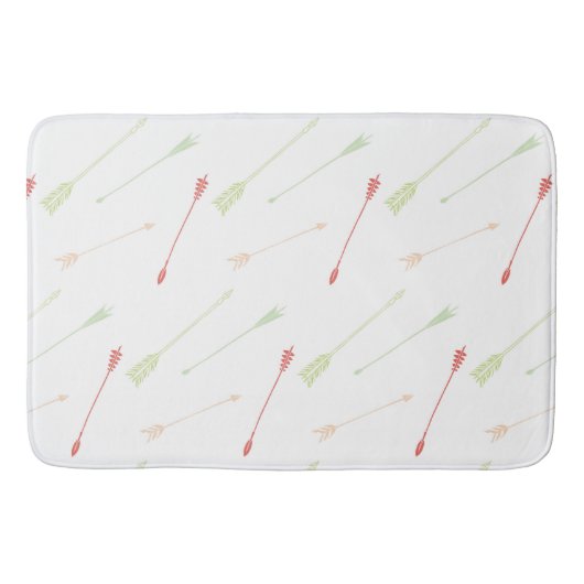 Scattered Arrows Badematte (Vorderseite)