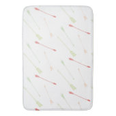 Scattered Arrows Badematte (Vorderseite Vertikal)