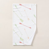 Scattered Arrows Badhandtuch Set (Handtuch)