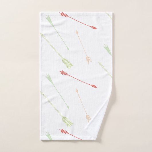 Scattered Arrows Badhandtuch Set (Handtuch)
