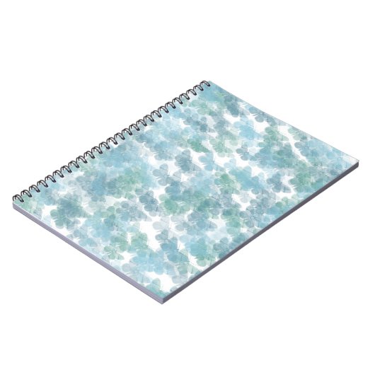 Scattered Blue Butterfells Notizblock (Linke Seite)