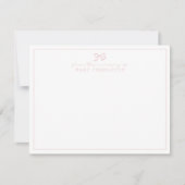 Scattered Meadow Folk Nursery Note Card Einladung (Vorderseite)