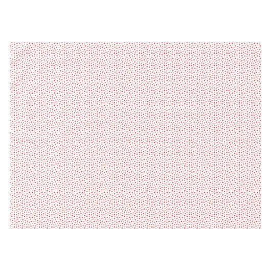 Scattered Red Hearts Tablecloth Tischdecke (Vorderseite (Horizontal))