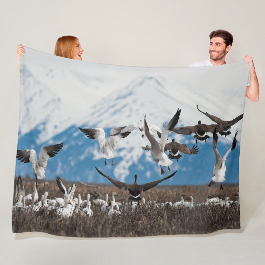 Scattering Geese Fleecedecke (Beispiel)