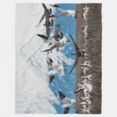 Scattering Geese Fleecedecke (Vorderseite)