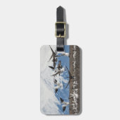 Scattering Geese Gepäckanhänger (Vorderseite vertikal)